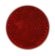 Reflector rood schroefbaar Ø81