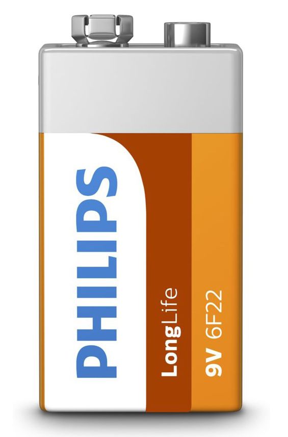 philips batterij 9v
